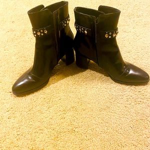 Gorgeous Charles and Keith Us size 7 booties : new, never worn.